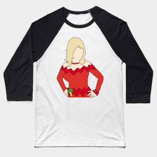 Dolly Parton Holly Dolly Christmas Baseball T-Shirt